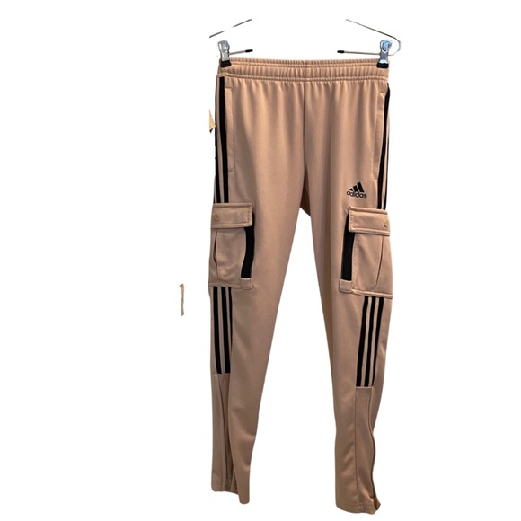 Adidas Youth Elastic Cargo Pants 11-12Y - Picture 1 of 4